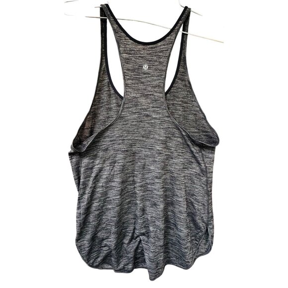Lululemon Womens Racerback Tank Top Heathered Gray Size M - Picture 4 of 5